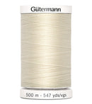 Gutermann Sew-All 500M/547YD Thread 22 Eggshell