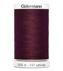 Gutermann Sew-All 500M/547YD Thread 450 Burgundy