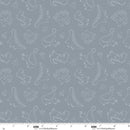 Blank Quilting Rock Of Ages Outlined Dinosaur Toss Carbon Fabric