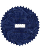 Wilmington Prints Dry Brush Dark Royal Blue 5 Karat Gems