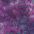 Island Batik Calla Lily Multi Purple Batik Fabric