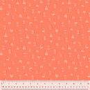 Windham Fabrics Color Club Little Village Papaya Fabric