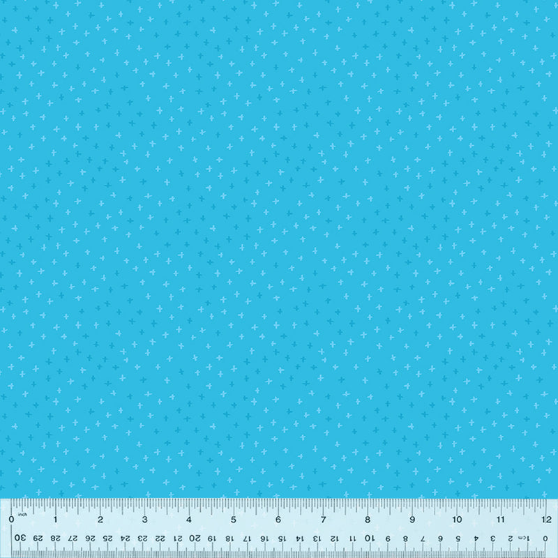 Windham Fabrics Color Club Positivity Turquoise Fabric