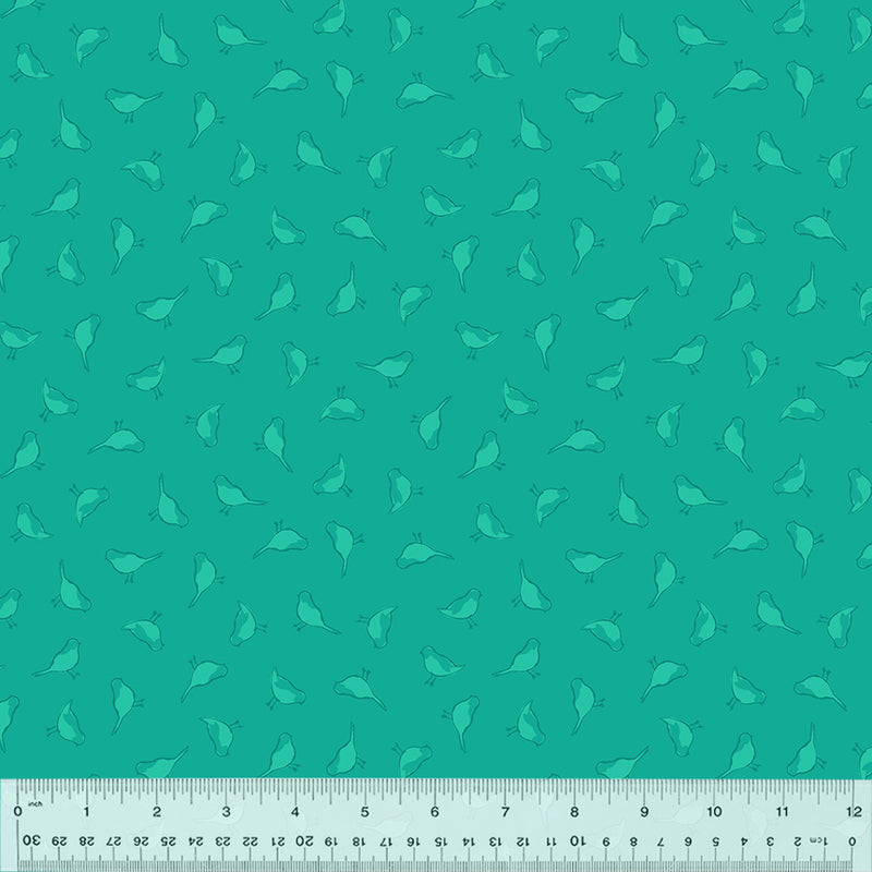 Windham Fabrics Color Club Birdies Marine Fabric