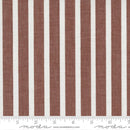 Moda Vista Wovens Stripe Rust Fabric