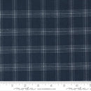 Moda Vista Wovens Check Indigo Fabric
