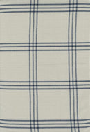 Moda Vista Toweling Check Indigo Fabric