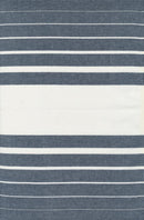 Moda Vista Toweling Stripe Indigo Fabric
