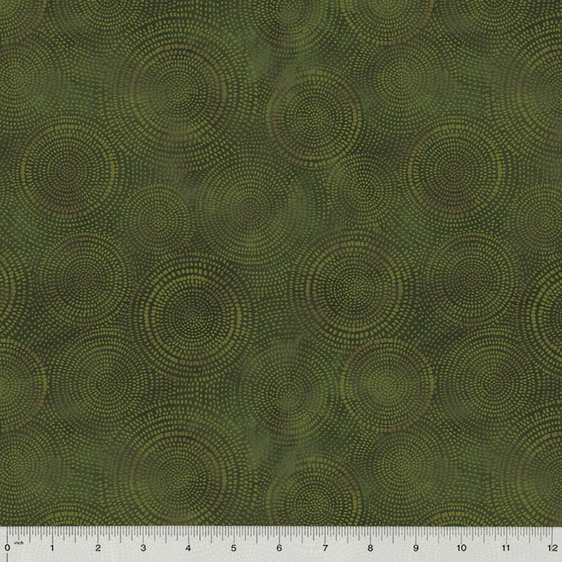 Windham Fabrics Radiance Basics 13 Olive Green Fabric