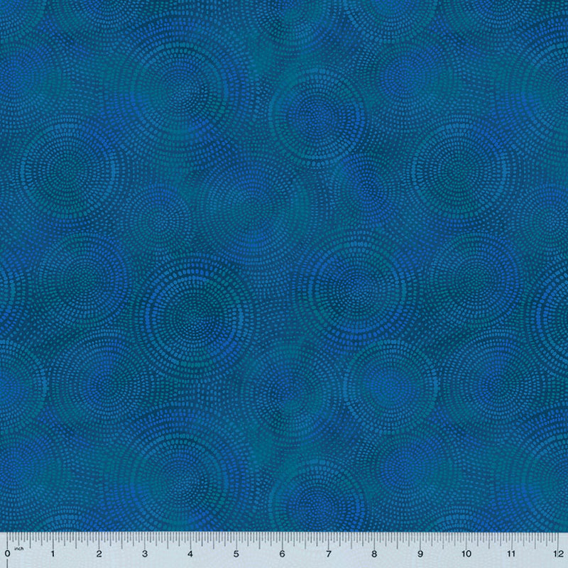 Windham Fabrics Radiance Basics 26 Marine Blue Fabric