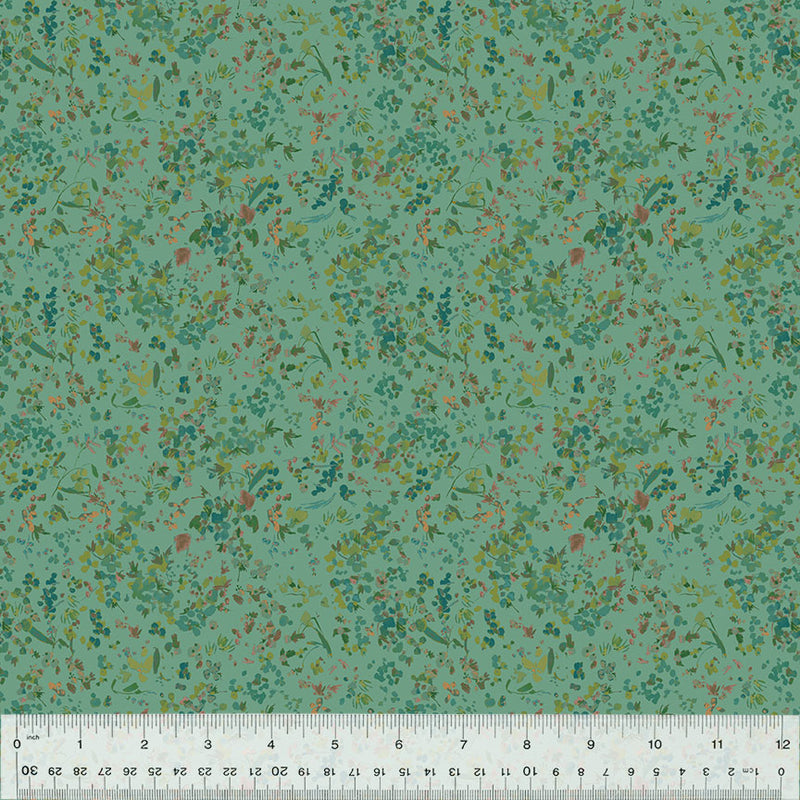 Windham Fabrics Floret Wildflower Foliage Fabric