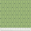 Windham Fabrics Clover & Dot Green Bee Fabric