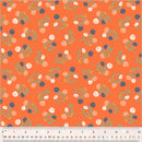 Windham Fabrics Clover & Dot Orange Clover Fabric