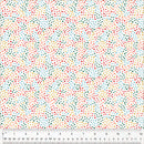 Windham Fabrics Clover & Dot White Scattered Petals Fabric