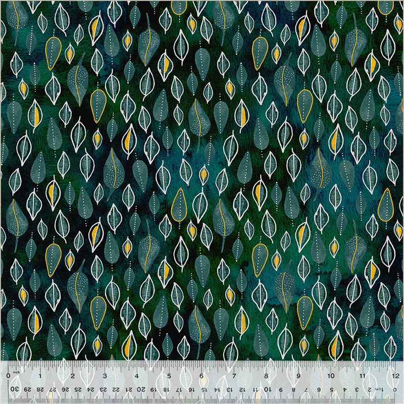 Windham Fabrics Ebb And Flow Trickle Metallic Ink Fabric