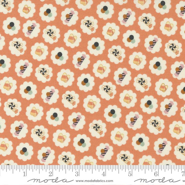 Moda Owl O Ween Candy Pumpkin Fabric