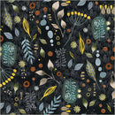 Windham Fabrics Flora & Form Forage Onyx Metallic Fabric