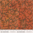 Windham Fabrics Kantha Cloth Vine Persimmon Fabric