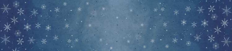 Moda Ombre Flurries Metallic Snowflakes Nantucket Fabric