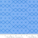 Moda Rainbow Sherbet Blooming Arc Blueberry Fabric