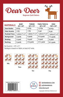 Dear Deer Quilt Pattern
