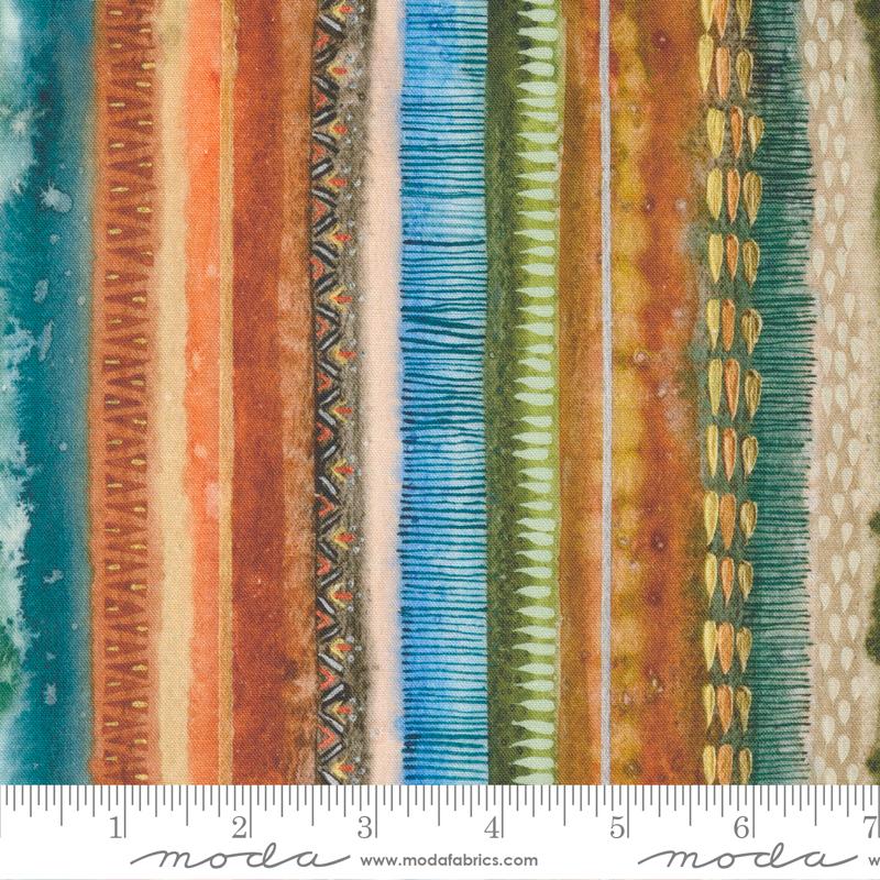 Moda Desert Oasis New Native Stripes Horizon Fabric