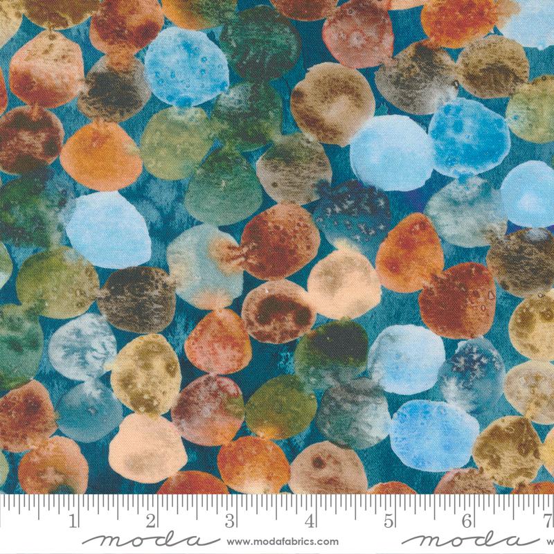 Moda Desert Oasis Rock Collection Dots Lake Powel Fabric