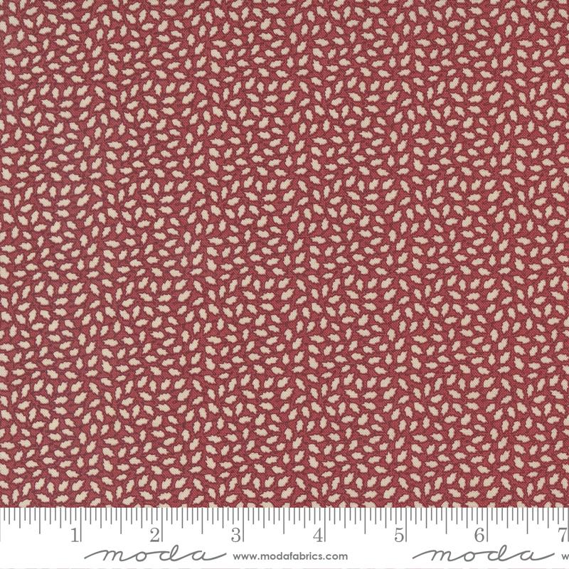 Moda Fluttering Leaves Petite Leaves Blender Sugar Maple Fabric