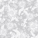 Studio E Bloom Gray Wide Back Fabric