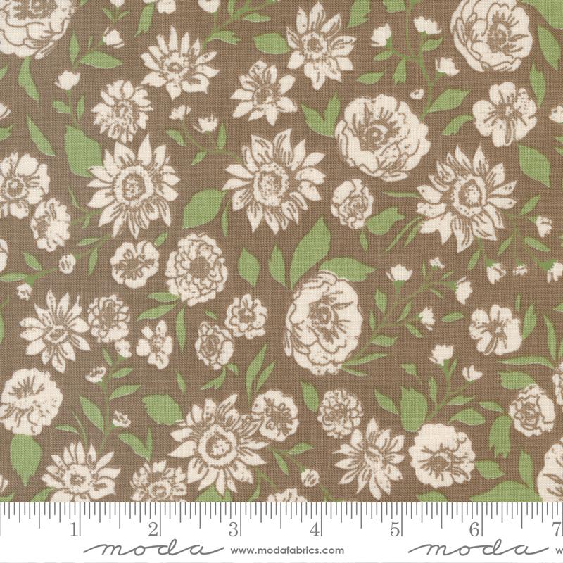 Moda Lovestruck Smitten Florals Bramble Fabric