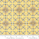 Moda Honey Lavender Bumble Bee Tiles Honey Fabric