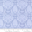 Moda Honey Lavender Beeskep Damask Lavender Fabric