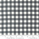 Moda Honey Lavender Garden Gingham Charcoal Fabric