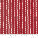 Moda American Gatherings II Dot Stripes Heart Red Fabric