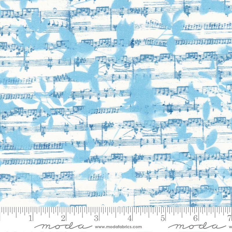 Moda Bluebell Peploe Music Cloud Fabric