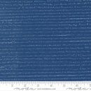 Moda Bluebell Blueprint Text Prussian Blue Fabric