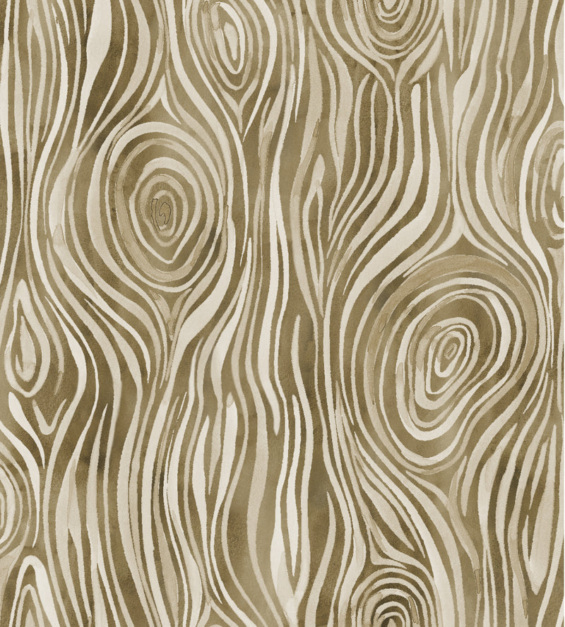 Oasis Fabrics Mystic Nature 2 Wood Grain Beige Fabric