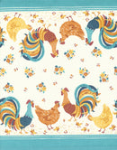 Moda Classic Retro Cluck Cluck 16" Toweling Fabric