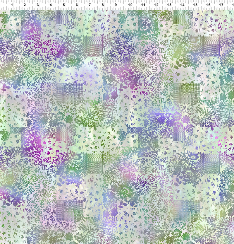 In The Beginning Fabrics Ethereal Purple Patchwork Fabric