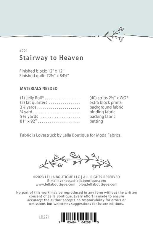 Lella Boutique Stairway To Heaven Pattern