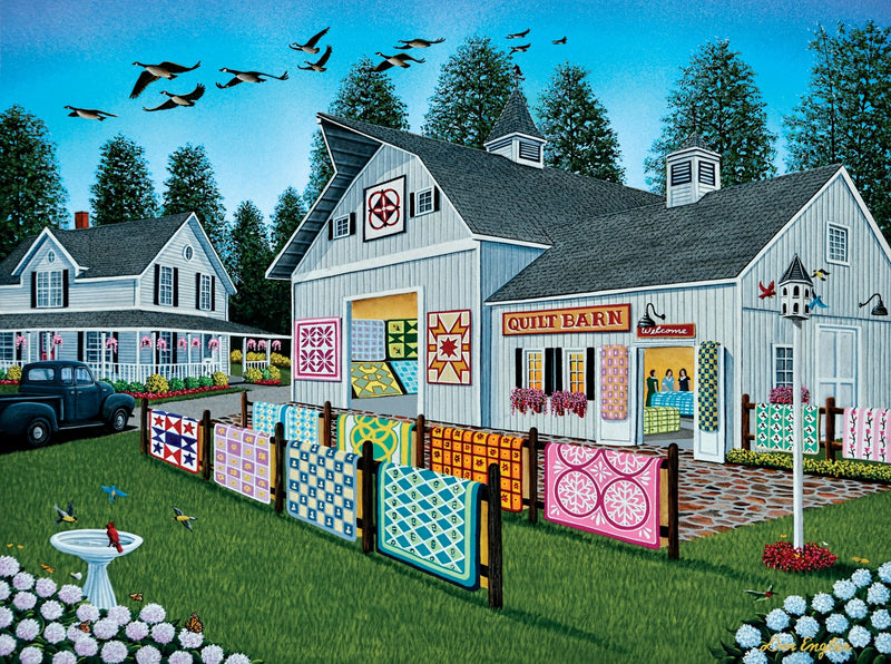 Welcome To The Quilt Barn Jigsaw Puzzle