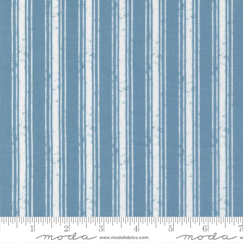 Moda Old Glory Sky Rural Stripes Fabric