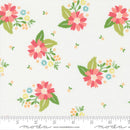 Moda Strawberry Lemonade Cloud Carnation Florals Fabric
