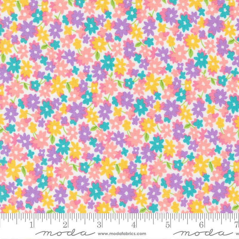 Moda On The Bright Side Sugar Flower Garden Ditsy Fabric