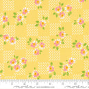 Moda On The Bright Side Lemon Fields Small Floral Fabric