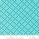 Moda On The Bright Side Blue Razz Plaid Fabric