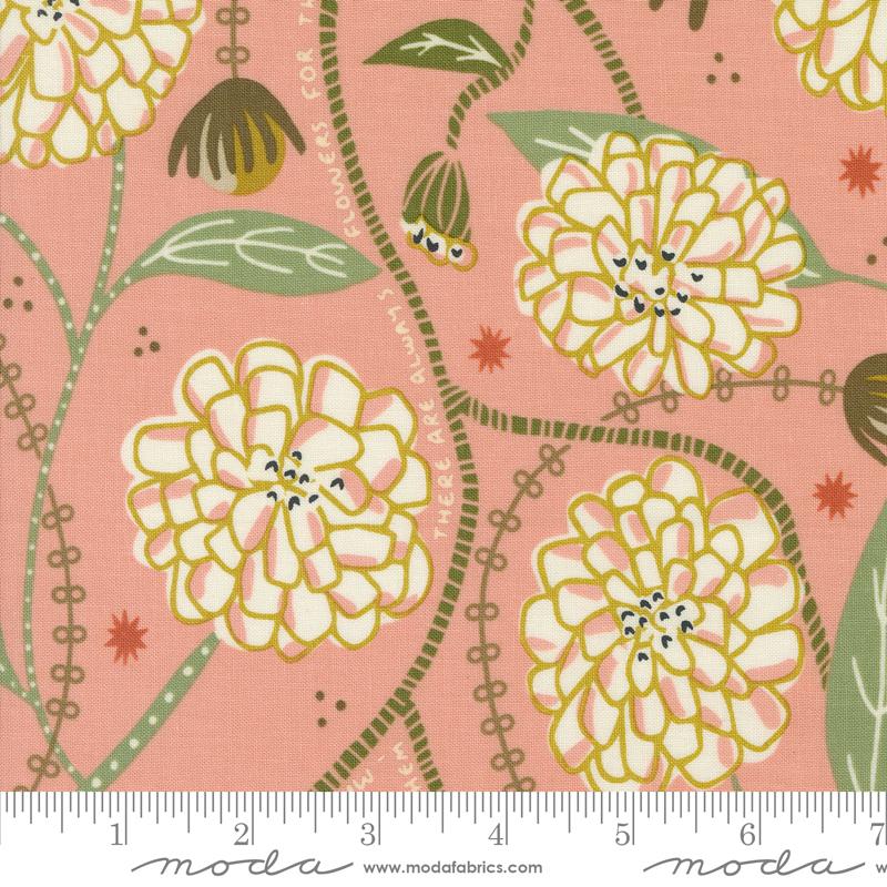 Moda Imaginary Blossom Mattises Garden Fabric