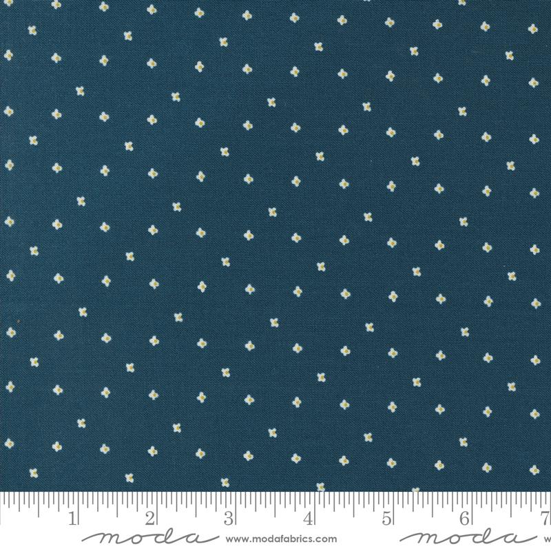 Moda Imaginary Midnight Baby Buds Dots Fabric