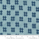 Moda Indigo Blooming Water Bara Blender Fabric