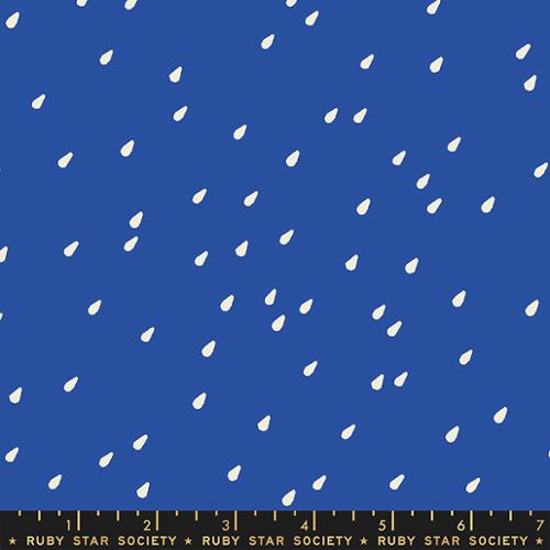 Moda Water Blue Ribbon Water Drops Fabric